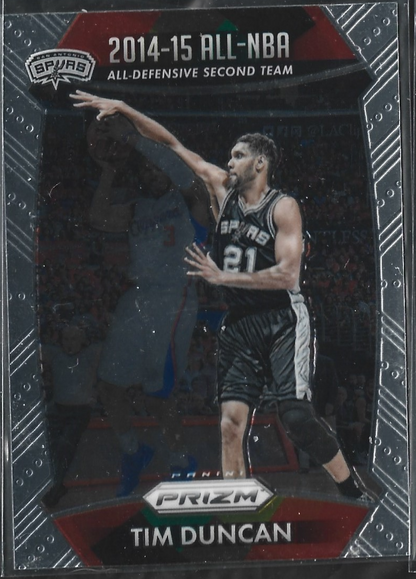 Tim Duncan 2014-15 All-NBA All-Defensive Second Team