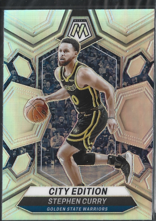 Stephen Curry City Edition Silver