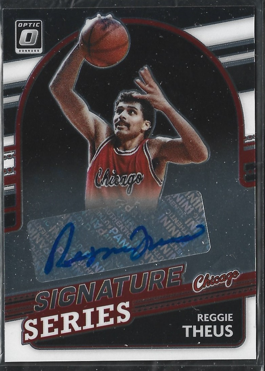 Reggie Theus Signature Series Auto