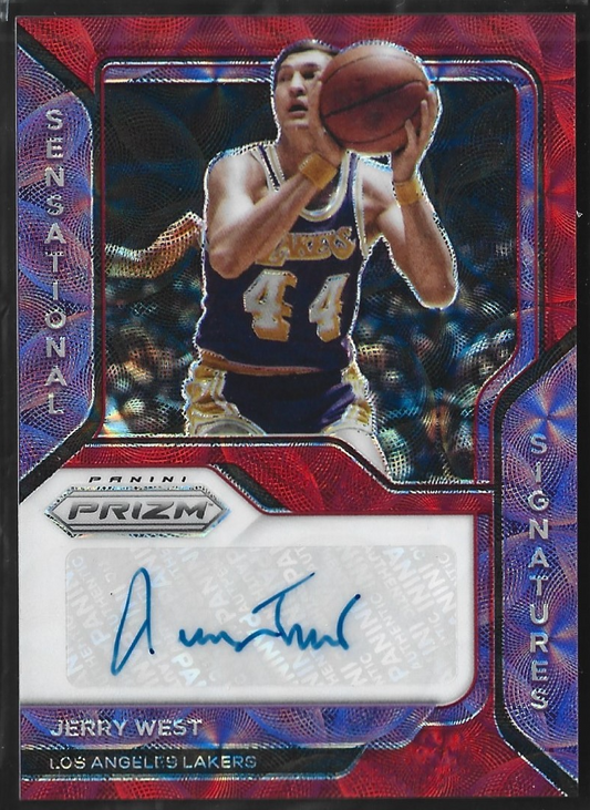 Jerry West Sensational Signatures Red Scope