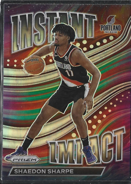 Shaedon Sharpe Instant Impact Silver