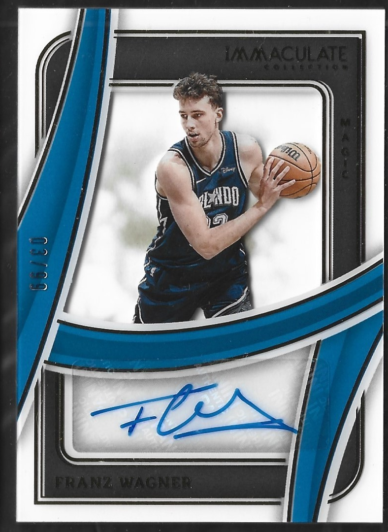 Franz Wagner Immaculate Collection Auto /99