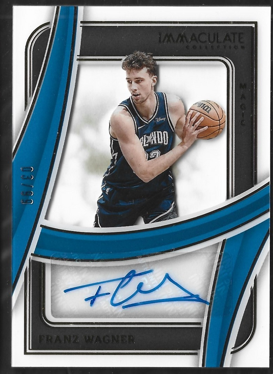 Franz Wagner Immaculate Collection Auto /99
