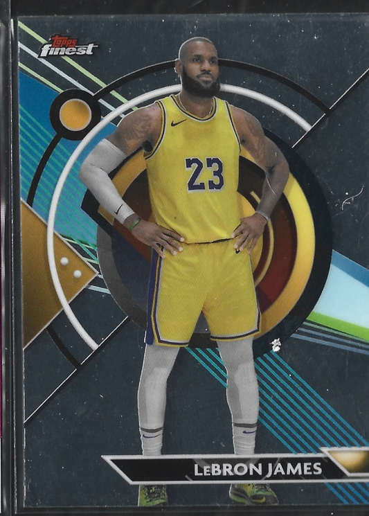 Lebron James Topps Finest