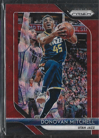 Donovan Mitchell Prizm Ruby Wave