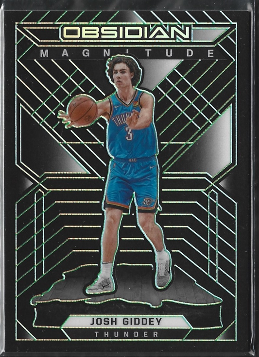 Josh Giddey Obsidian Magnitude Green /25