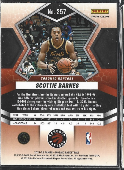 Scottie Barnes National Pride Green