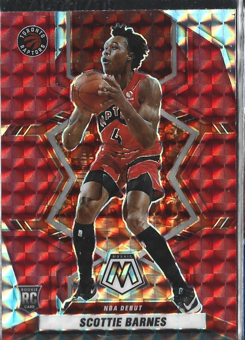 Scottie Barnes NBA Debut Red