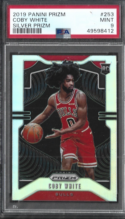 Coby White Prizm Rookie Silver
