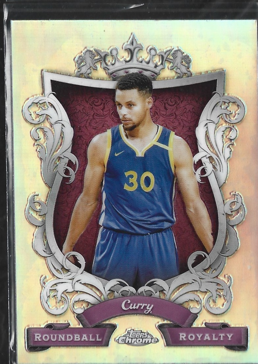 Stephen Curry Roundball Royalty Refractor