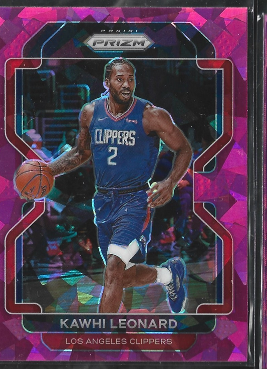 Kawhi Leonard Prizm Pink Cracked Ice