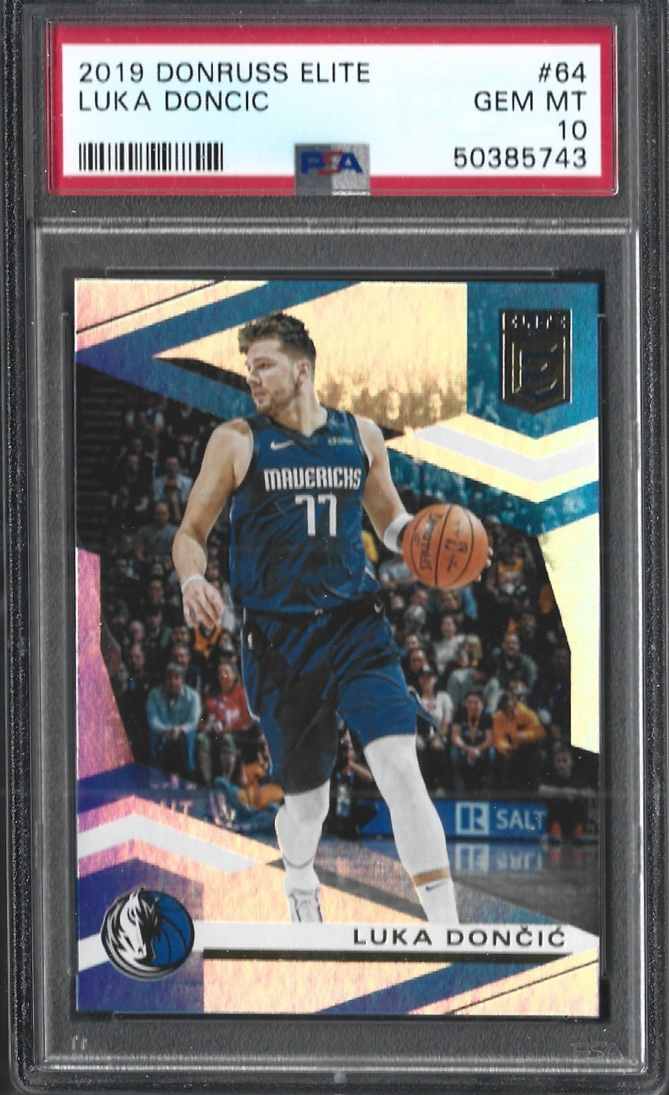 Luka Doncic Donruss Elite PSA 10