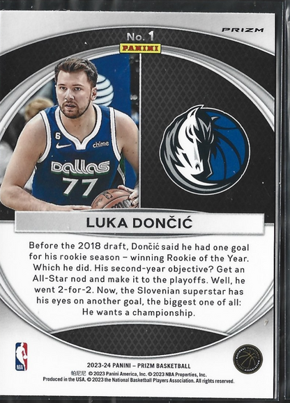 Luka Doncic Global Reach Silver