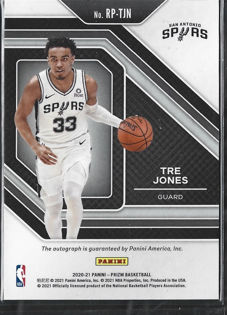 Tre Jones Penmanship RC Auto