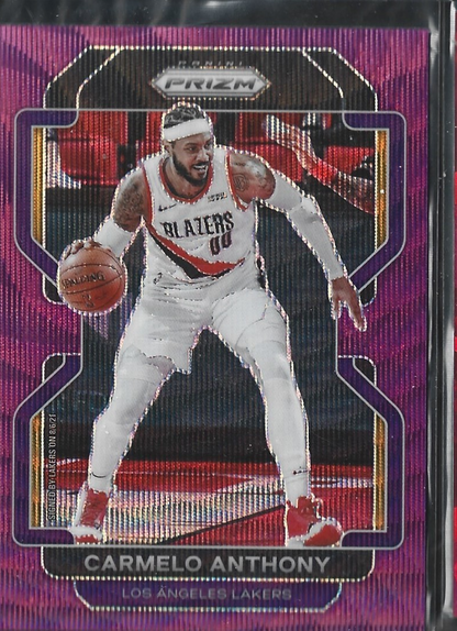 Carmelo Anthony Prizm Purple Wave