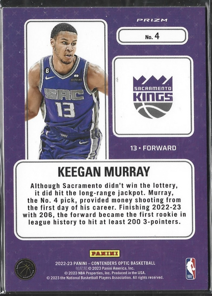 Keegan Murray Lottery Ticket