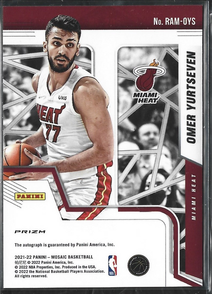 Omer Yurtseven Mosaic Autograph RC