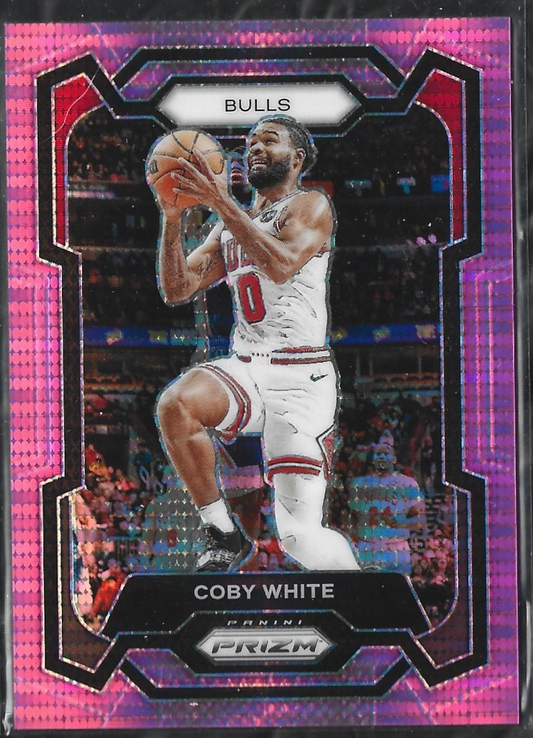 Coby White Prizm Pink Pulsar /42