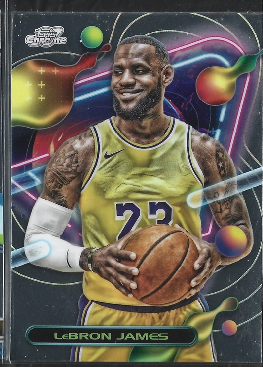 Lebron James Topps Chrome