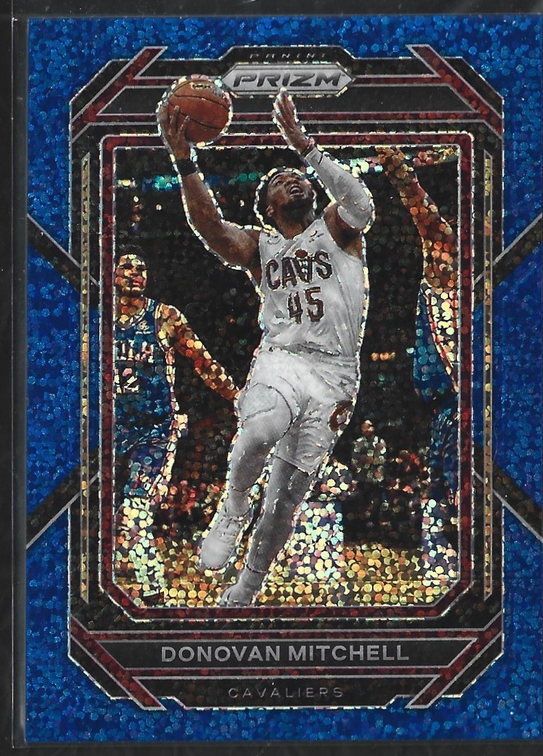 Donovan Mitchell Prizm Blue Sparkle /144