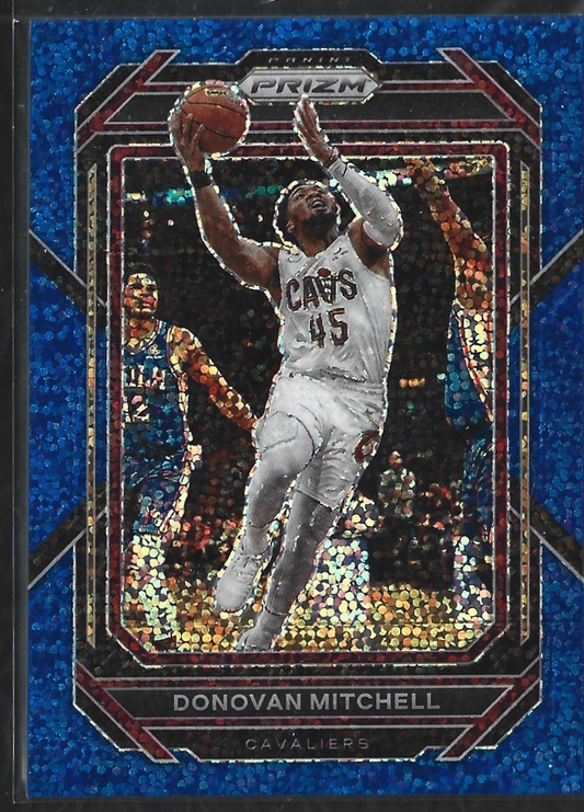 Donovan Mitchell Prizm Blue Sparkle /144