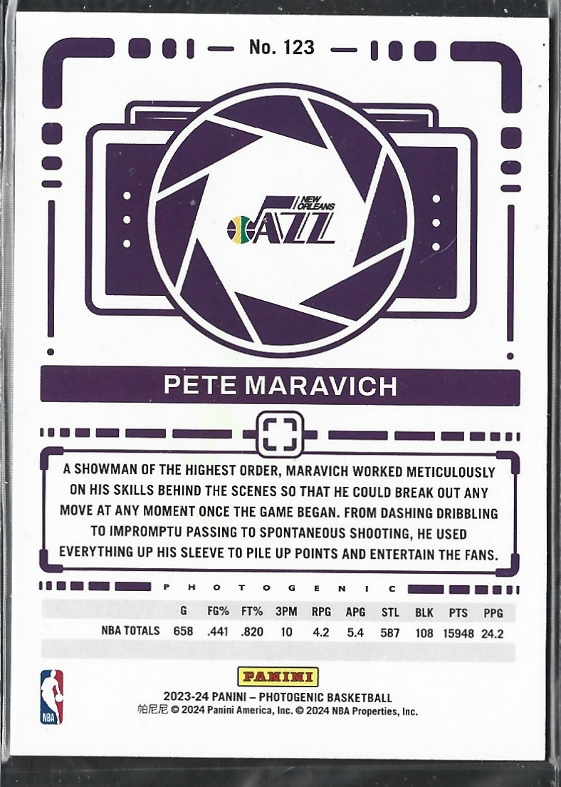 Pete Maravich Photogenic