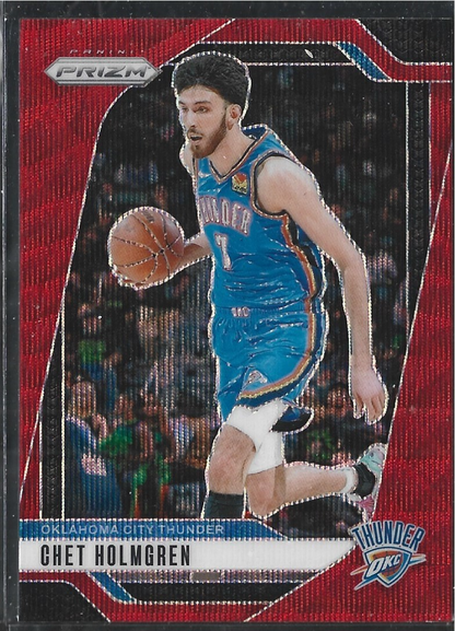 Chet Holmgren Prizm Ruby Wave