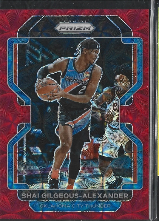 Shai Gilgeous-Alexander Prizm Red Scope /88