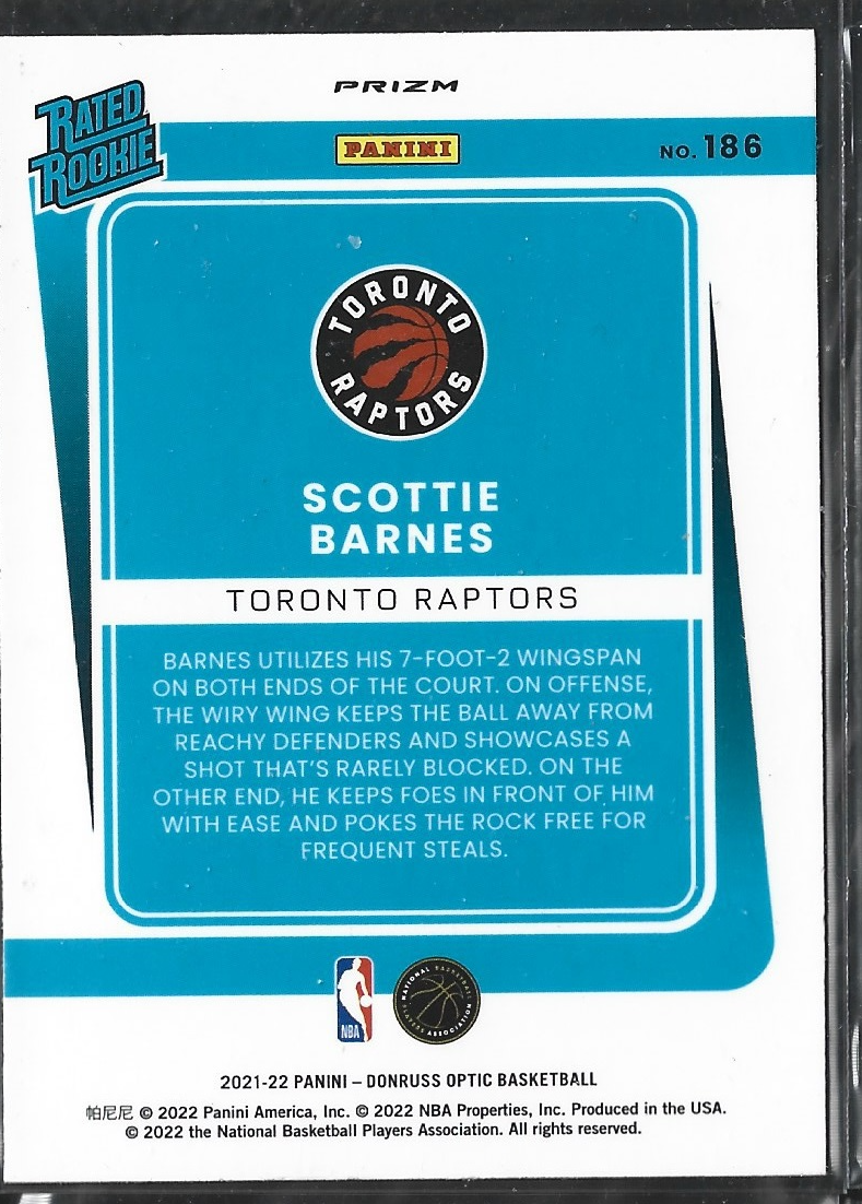 Scottie Barnes Optic RC Blue Velocity