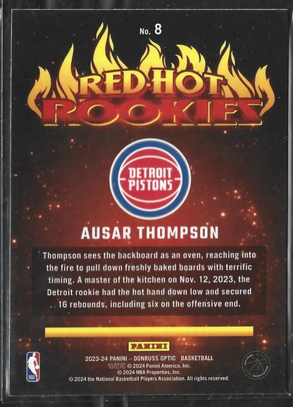 Amen Thompson Red-Hot Rookies