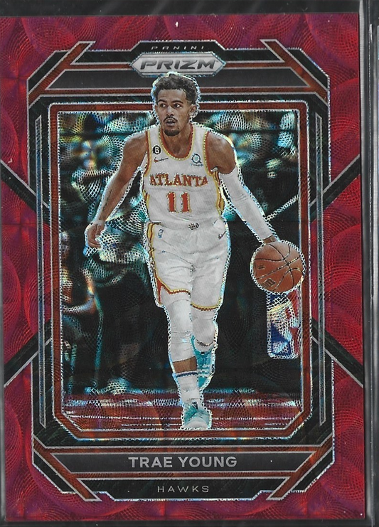 Trae Young Prizm Red Scope /88