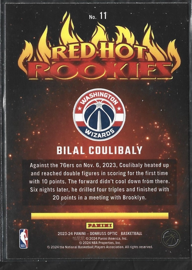 Bilal Coulibaly Red-Hot Rookies