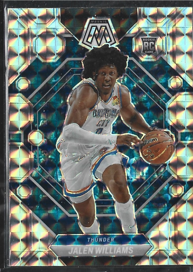 Jalen Williams Silver Mosaic