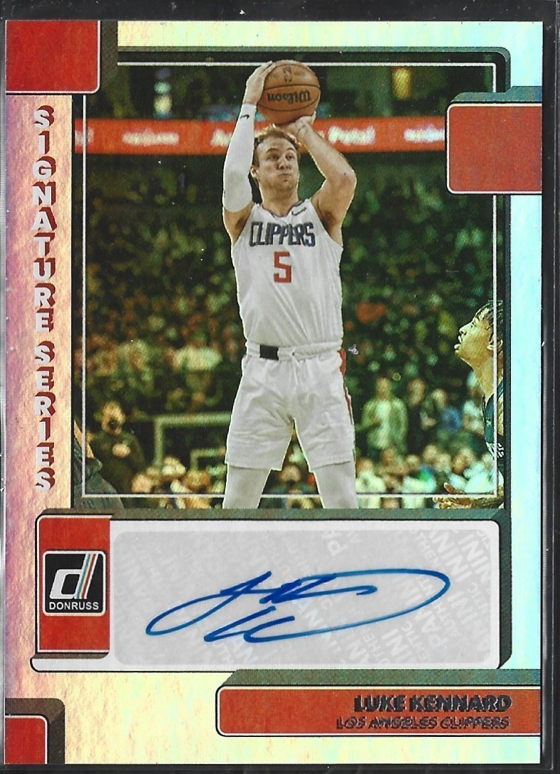 Luke Kennard Signatures Series Auto