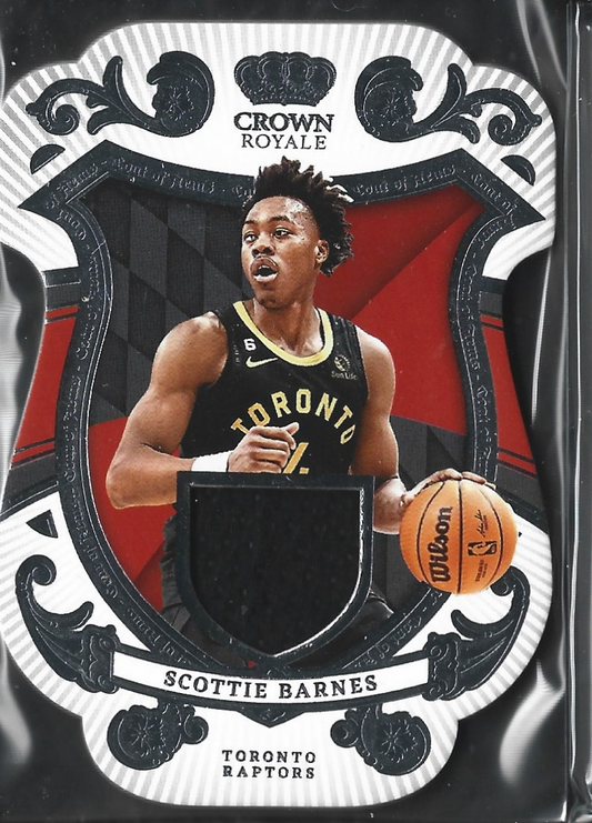 Scottie Barnes Coat of Arms Game Used