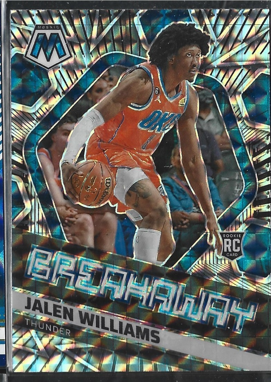 Jalen Williams Breakaway Silver Mosaic