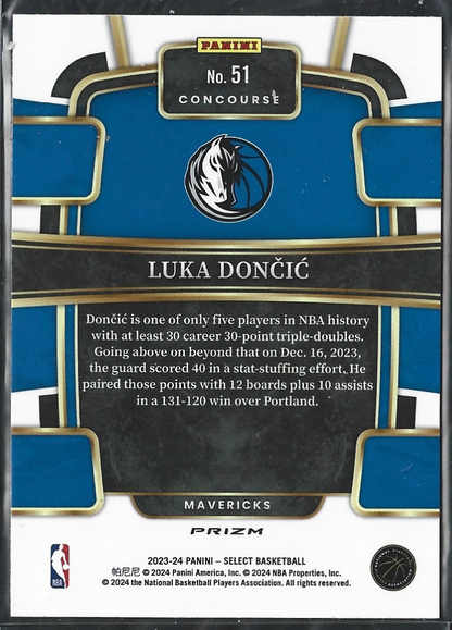 Luka Doncic Select Concourse Tectonic