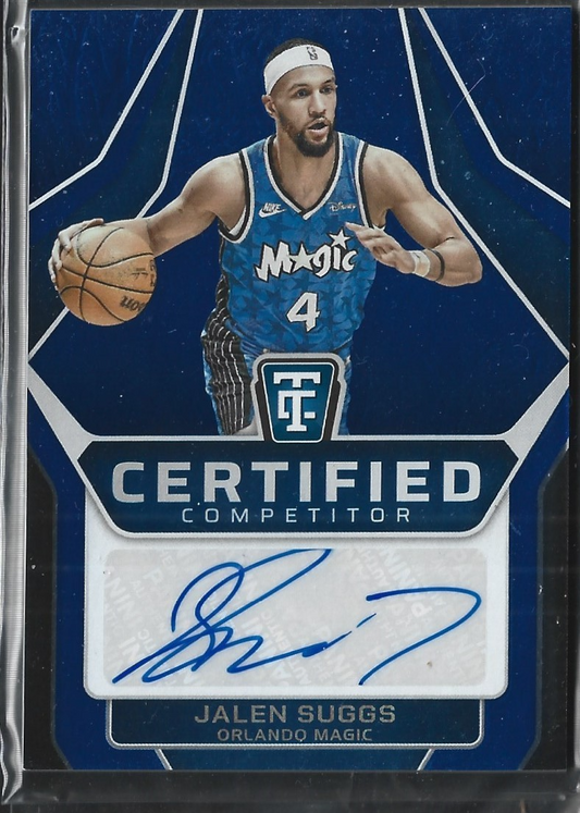 Jalen Suggs Certified Competitor Auto /35