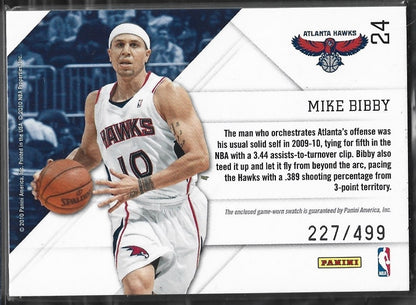 Mike Bibby Prestigious Pros Game Used /499