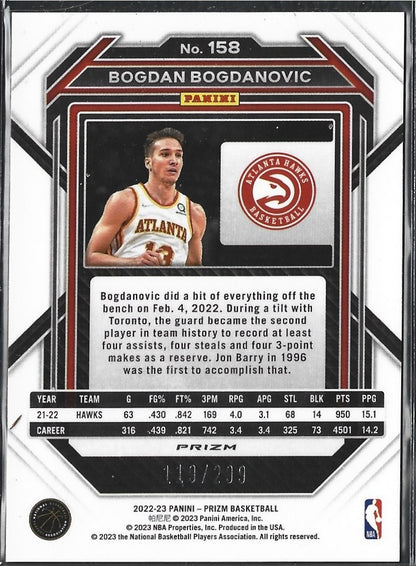 Bogdan Bogdanovic Prizm Red /299