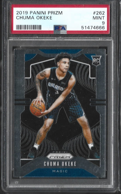 Chuma Okeke Prizm Rookie PSA 9