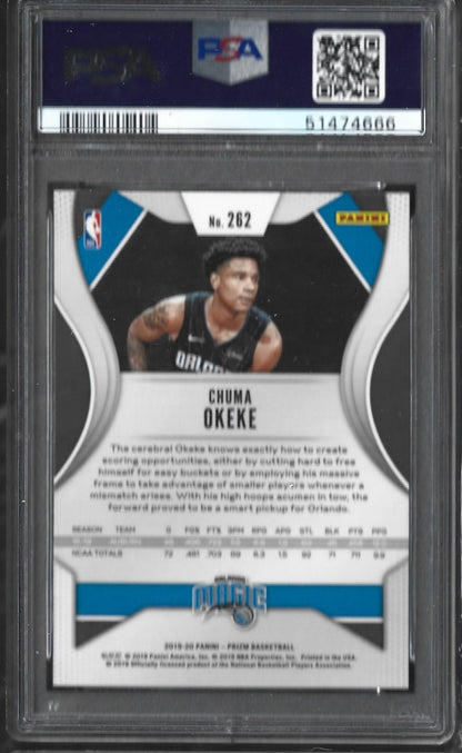 Chuma Okeke Prizm Rookie PSA 9