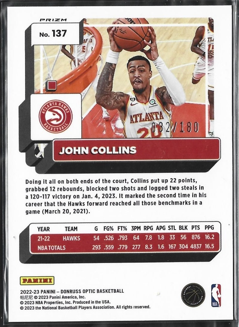 John Collins Optic Blue Sparkle /180