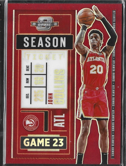 John Collins Season Ticket Contenders Red