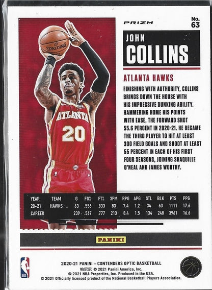 John Collins Season Ticket Contenders Red