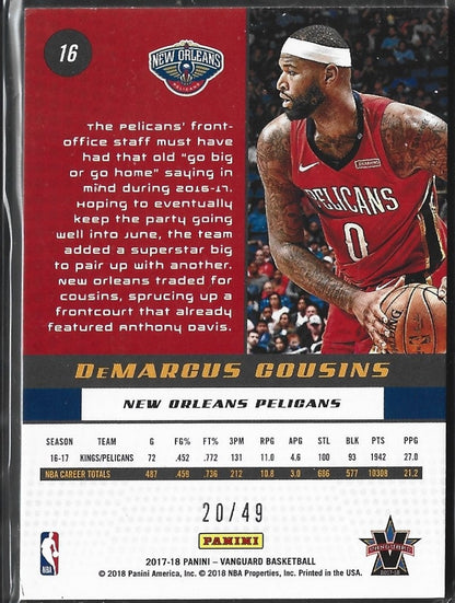 DeMarcus Cousins Vanguard /49