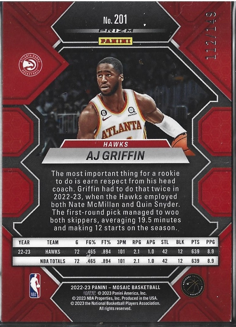 AJ Griffin Mosaic Pink /149