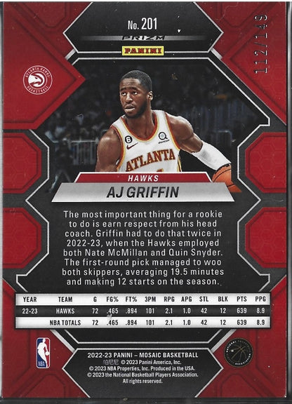 AJ Griffin Mosaic Pink /149