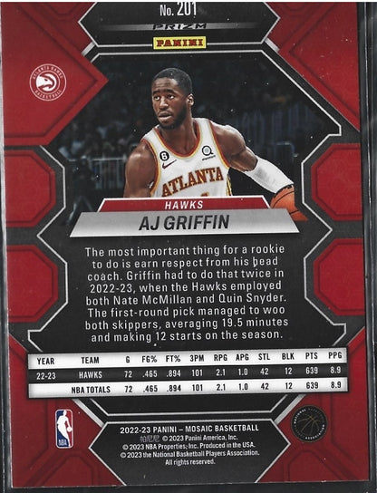 AJ Griffin Mosaic Red