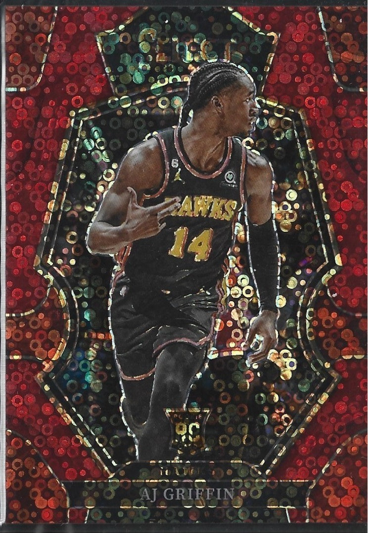 AJ Griffin Select Premier Red Fastbreak /49